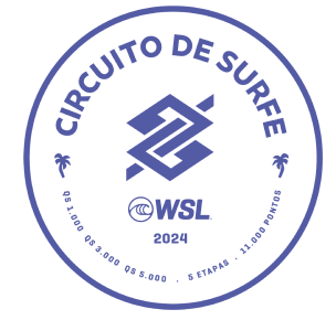 Selo Circuito de Surfe WSL 2024