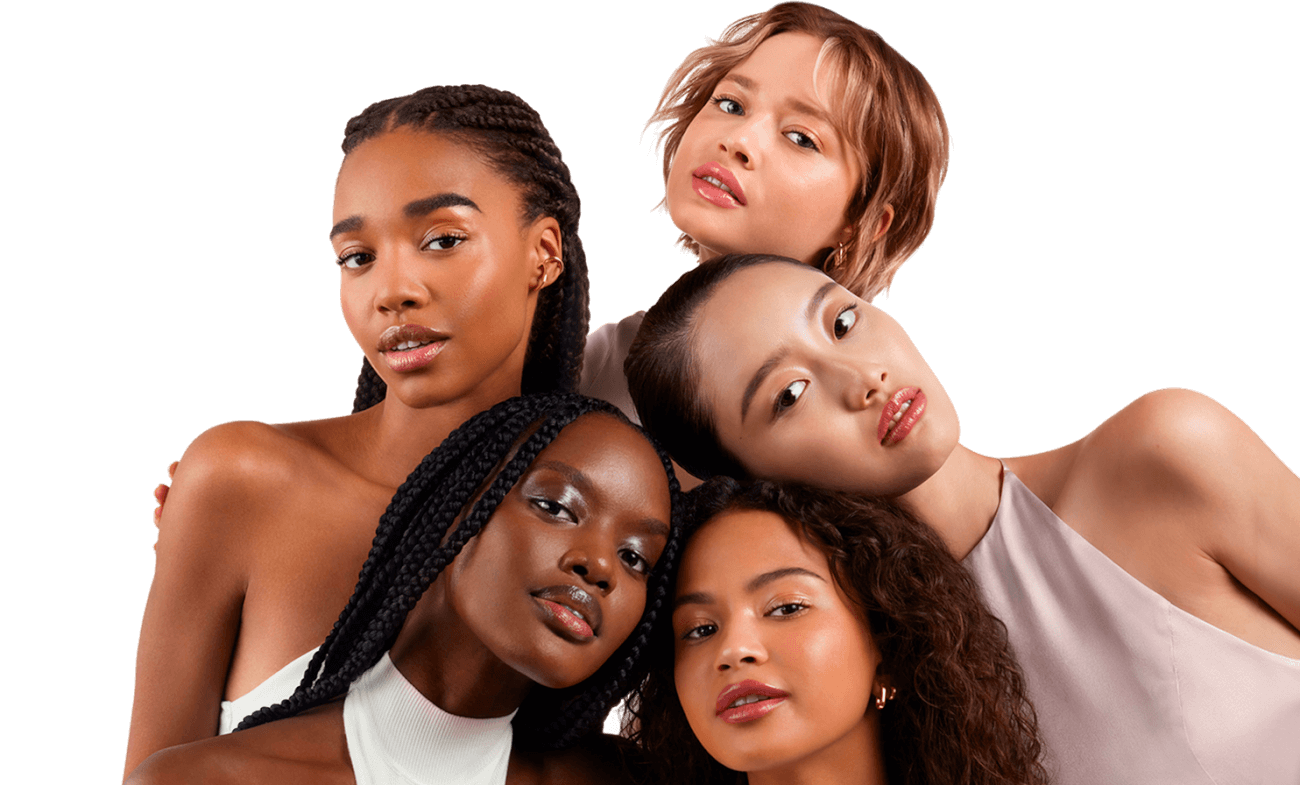 Grupo de mulheres diversas