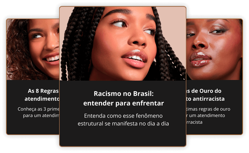 Cards exemplos do conteúdo